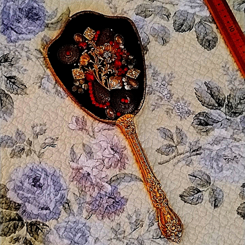 Vintage Hand Mirror